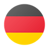 circular flag Germany